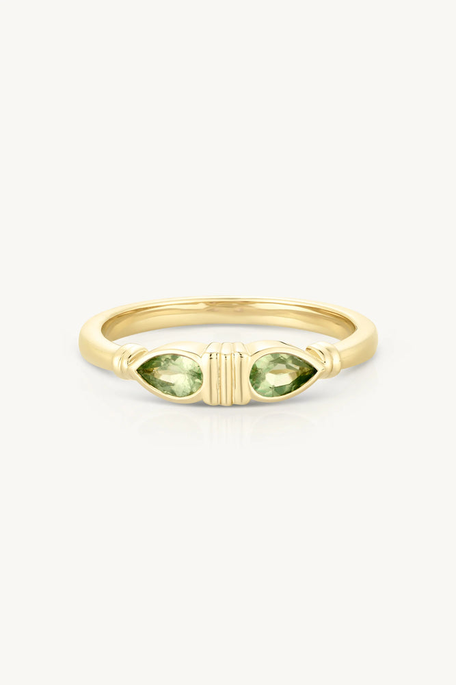 Load image into Gallery viewer, TONI MAY EDEN RING - APATITE/GOLD