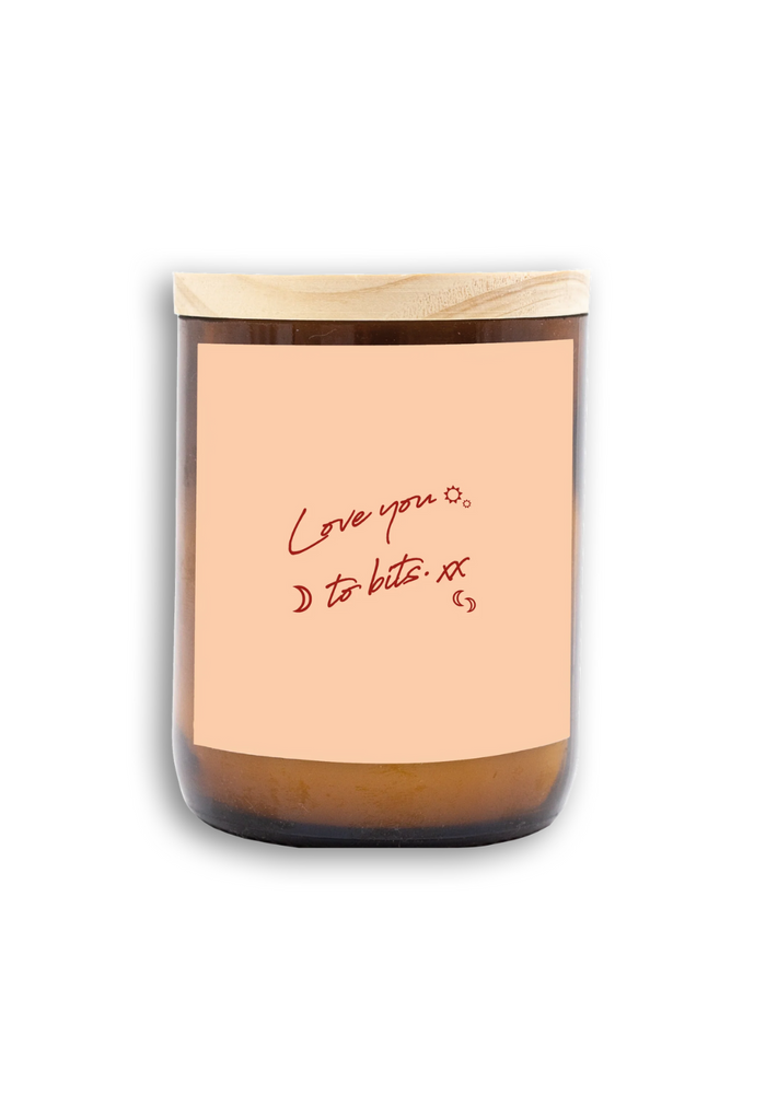 Load image into Gallery viewer, COMMON FOLK HAPPY DAYS CANDLE - LOVE YOU TO BITS