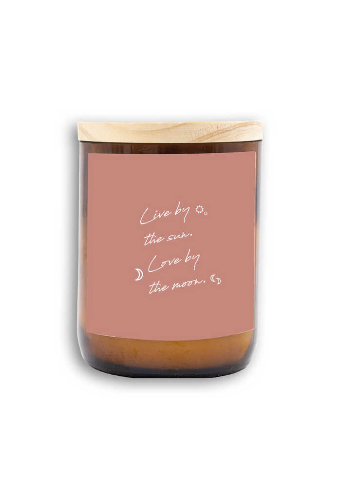 Load image into Gallery viewer, COMMON FOLK HAPPY DAYS CANDLE - MOON + SUN
