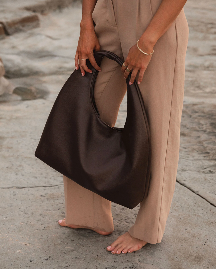 Load image into Gallery viewer, LOUENHIDE MONACO BAG - CHOCOLATE
