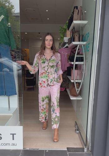 RUBYYAYA NOUVEAU SHIRT - PINK