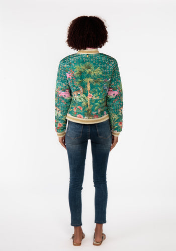 RUBYYAYA NOUVEAU JACKET - GREEN
