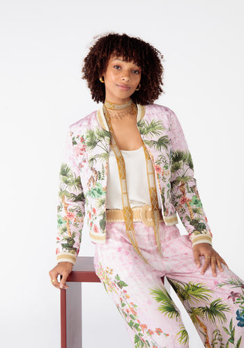 RUBYYAYA NOUVEAU JACKET - PINK