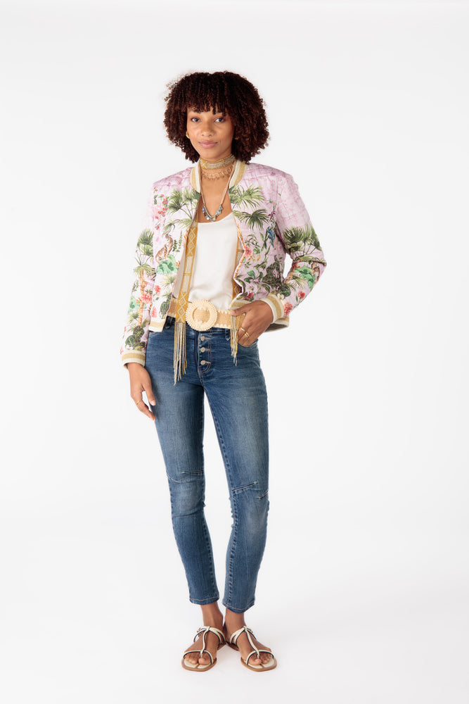 Load image into Gallery viewer, RUBYYAYA NOUVEAU JACKET - PINK