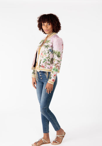 RUBYYAYA NOUVEAU JACKET - PINK