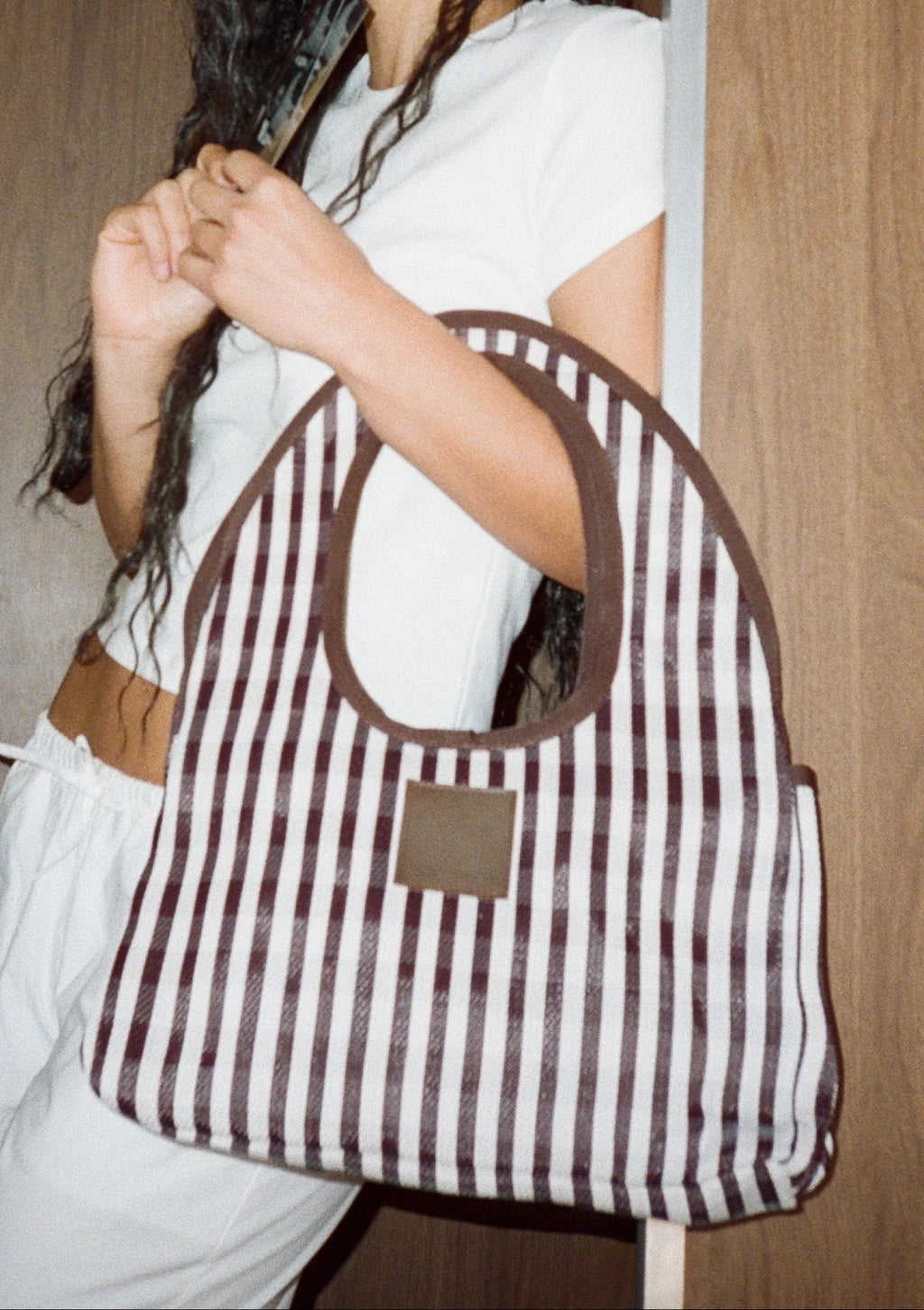 EAU BAGS LUNE BAG - MARRON PRINT