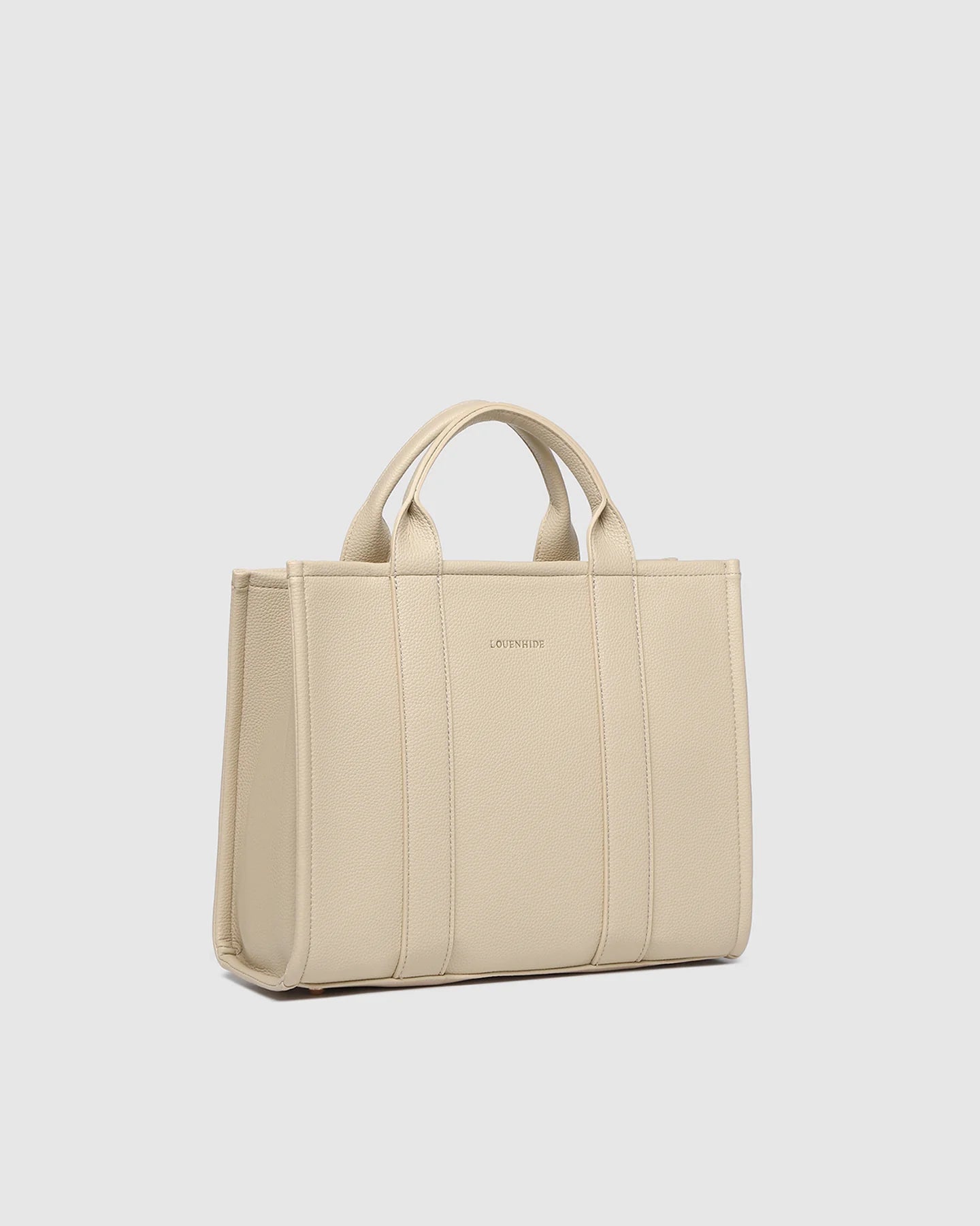 LOUENHIDE MANHATTAN TOTE BAG - BISCOTTI