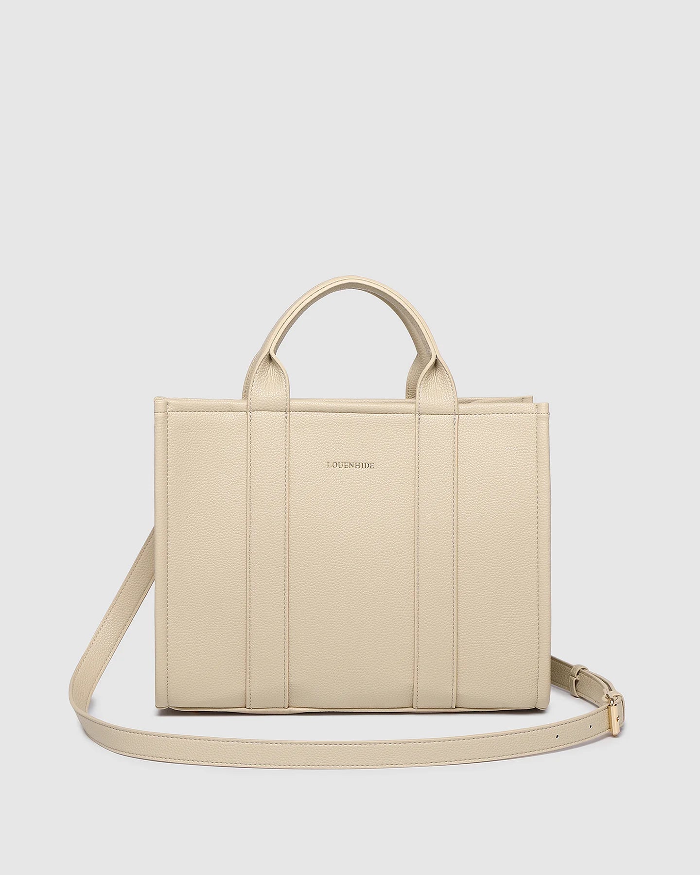 LOUENHIDE MANHATTAN TOTE BAG - BISCOTTI