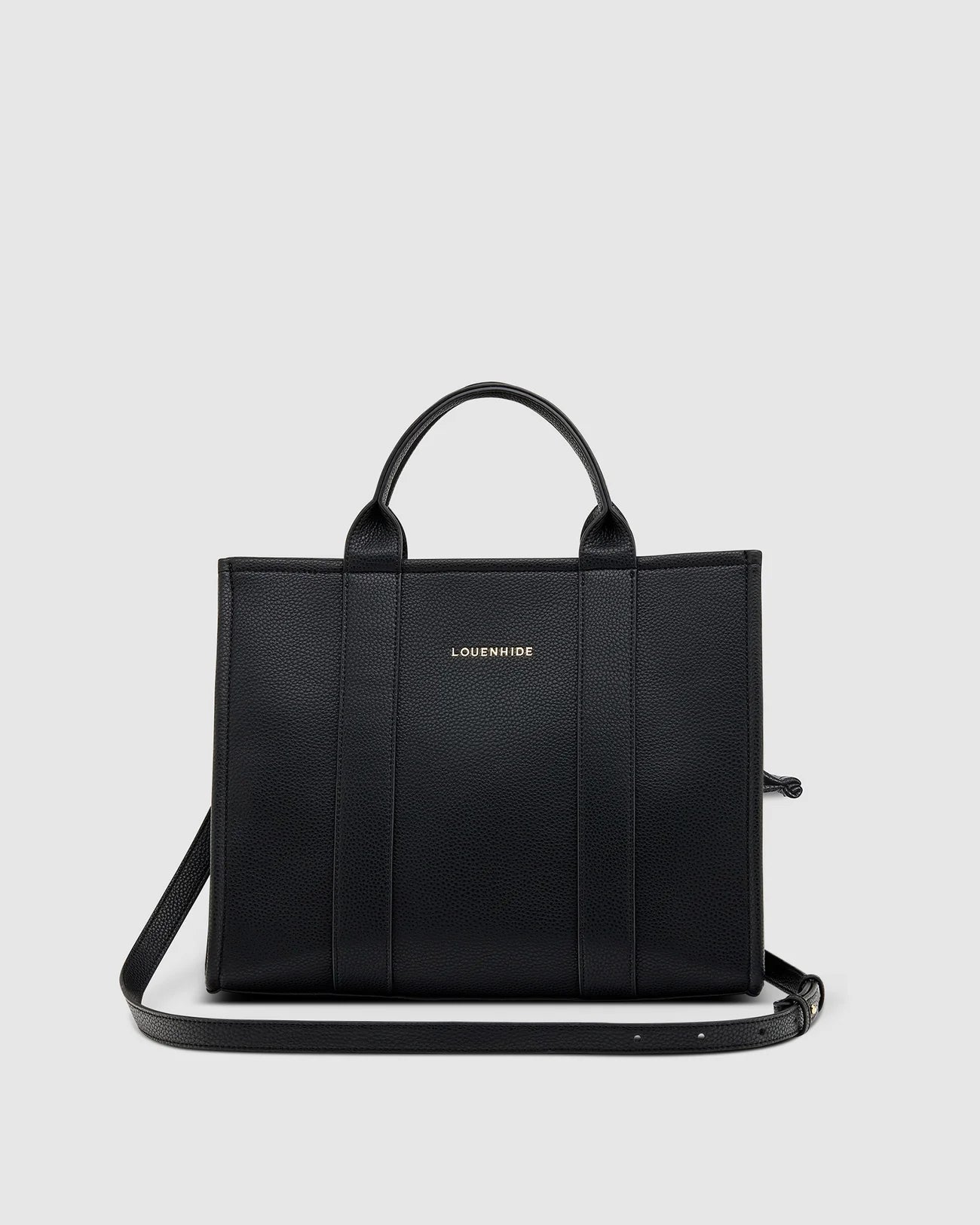 LOUENHIDE MANHATTAN TOTE BAG - BLACK