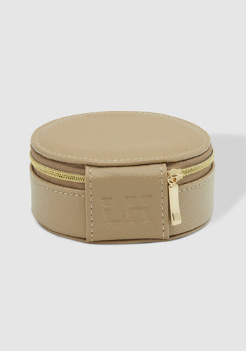 LOUENHIDE SISCO JEWELLERY BOX - CHAI