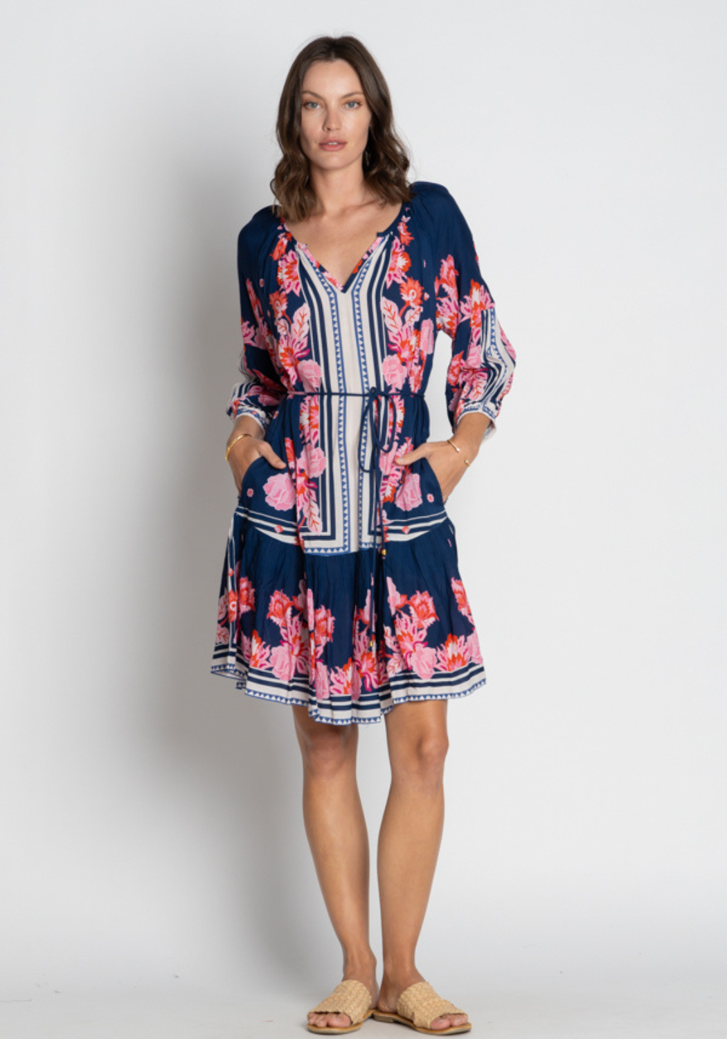 LULASOUL LADERA DRESS - NAVY