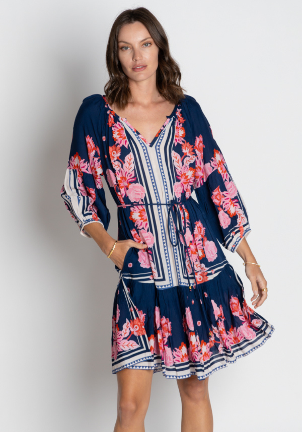 LULASOUL LADERA DRESS - NAVY