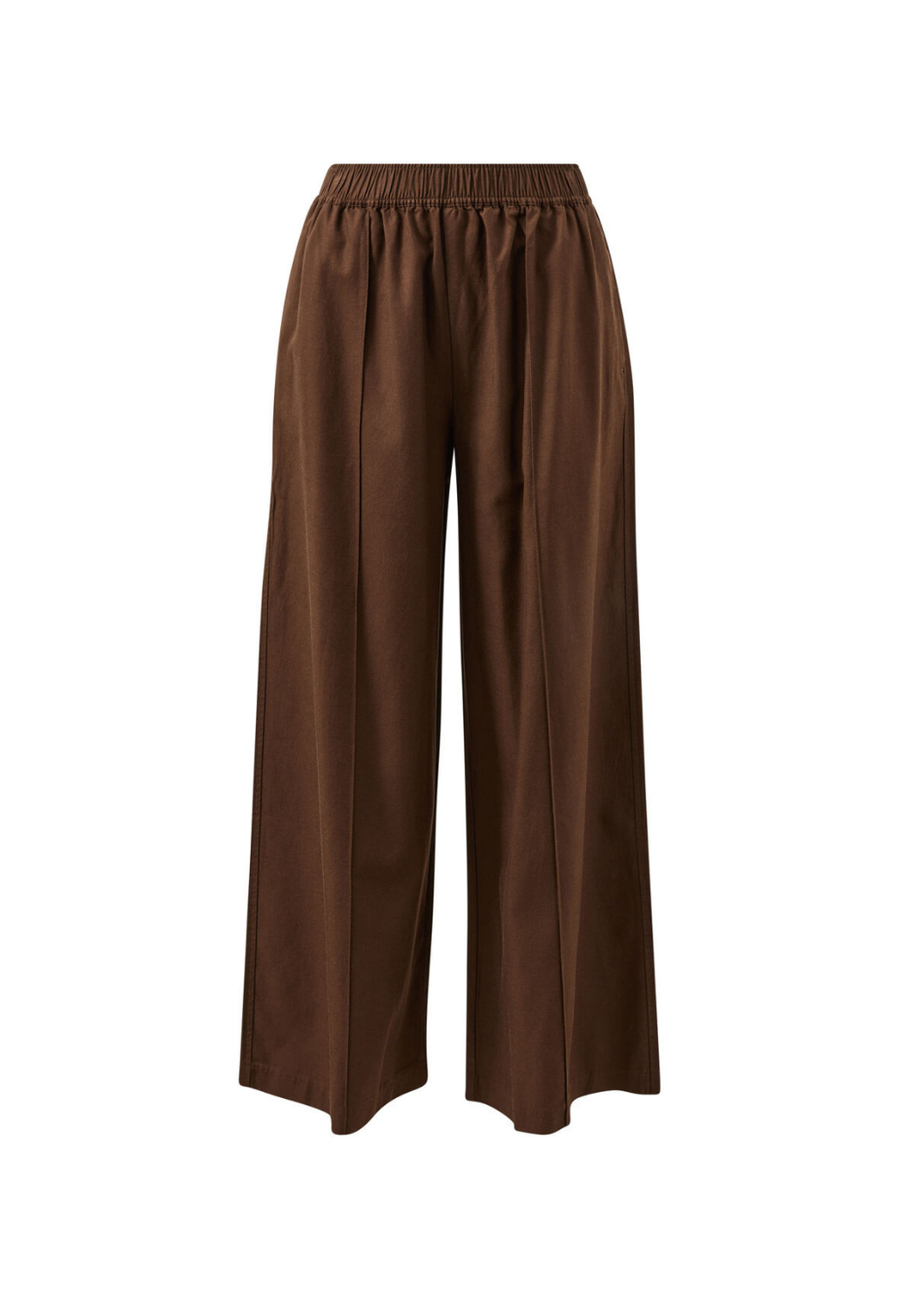 CERES LIFE IZZIE PINSTITCH PANT - CHOCOLATE