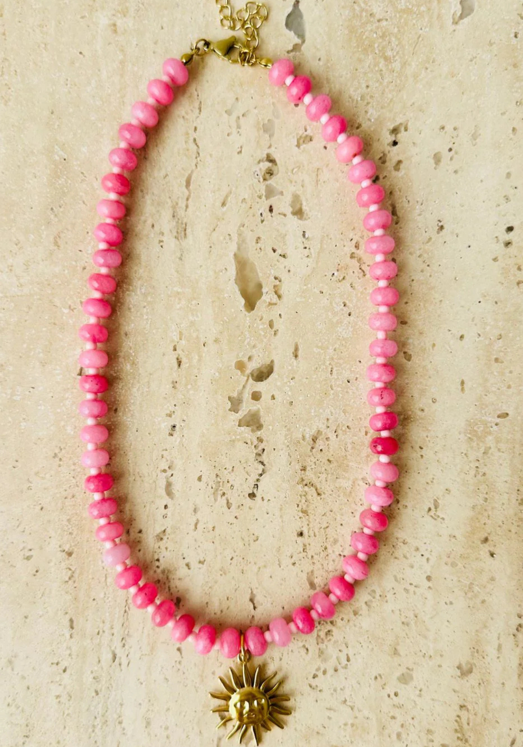 SUNNY NECKLACE - PINK