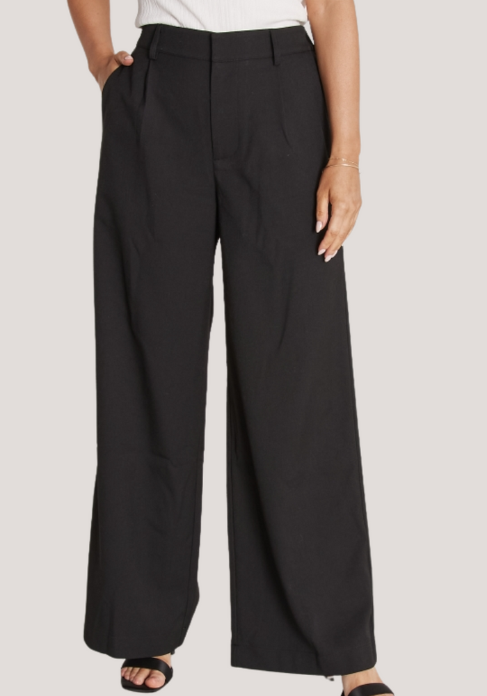 FEATHER + NOISE ANDIE PANT - BLACK