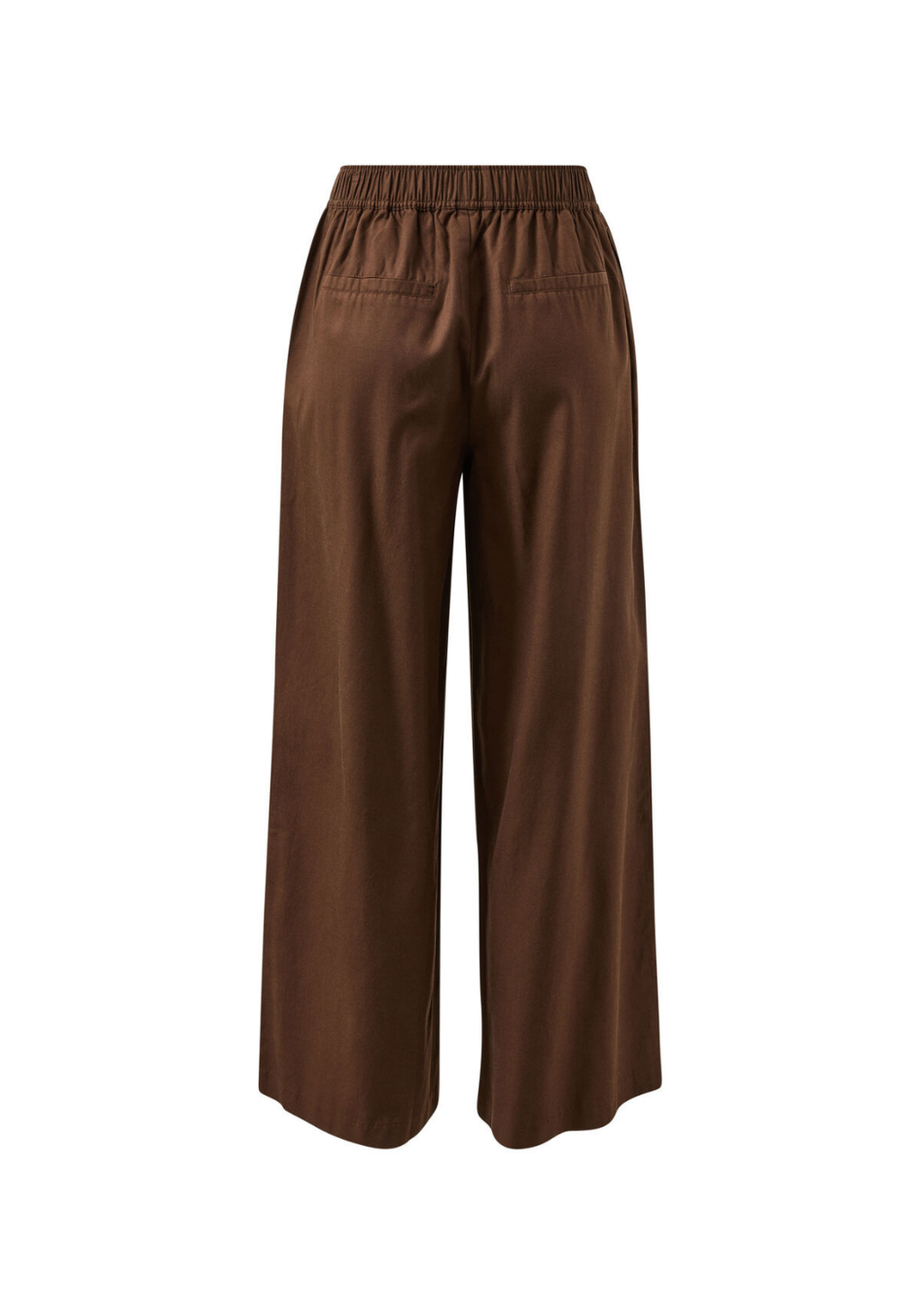 CERES LIFE IZZIE PINSTITCH PANT - CHOCOLATE