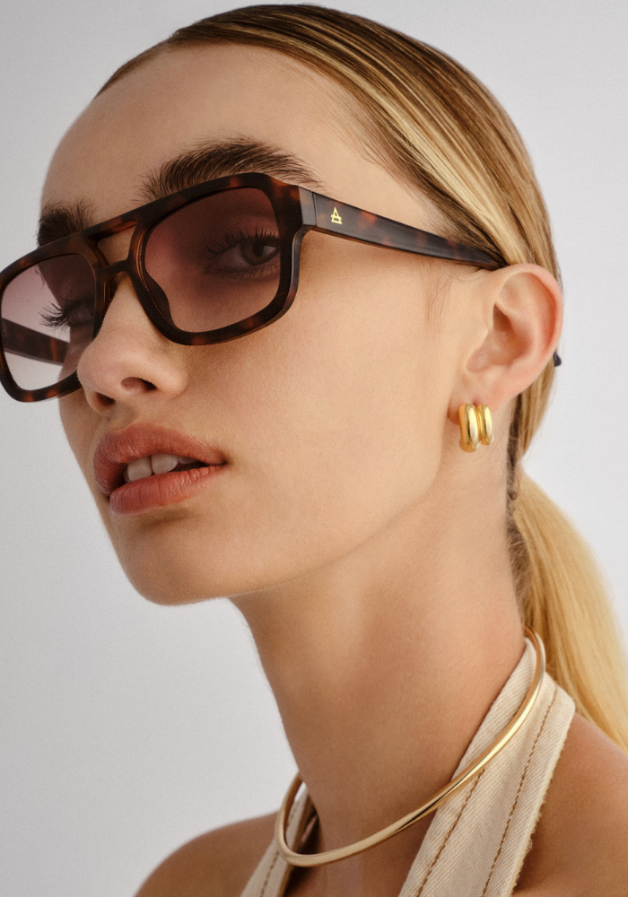 AIRE AQUARIUS SUNGLASSES - DARK TORT