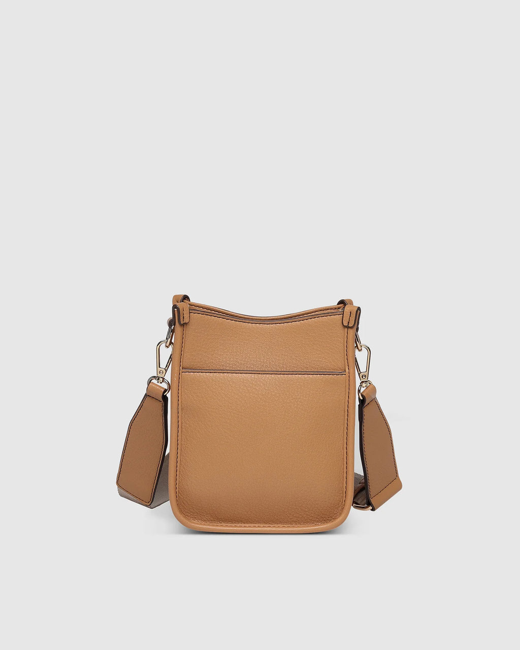LOUENHIDE PARKER LOGO PHONE BAG - CAMEL