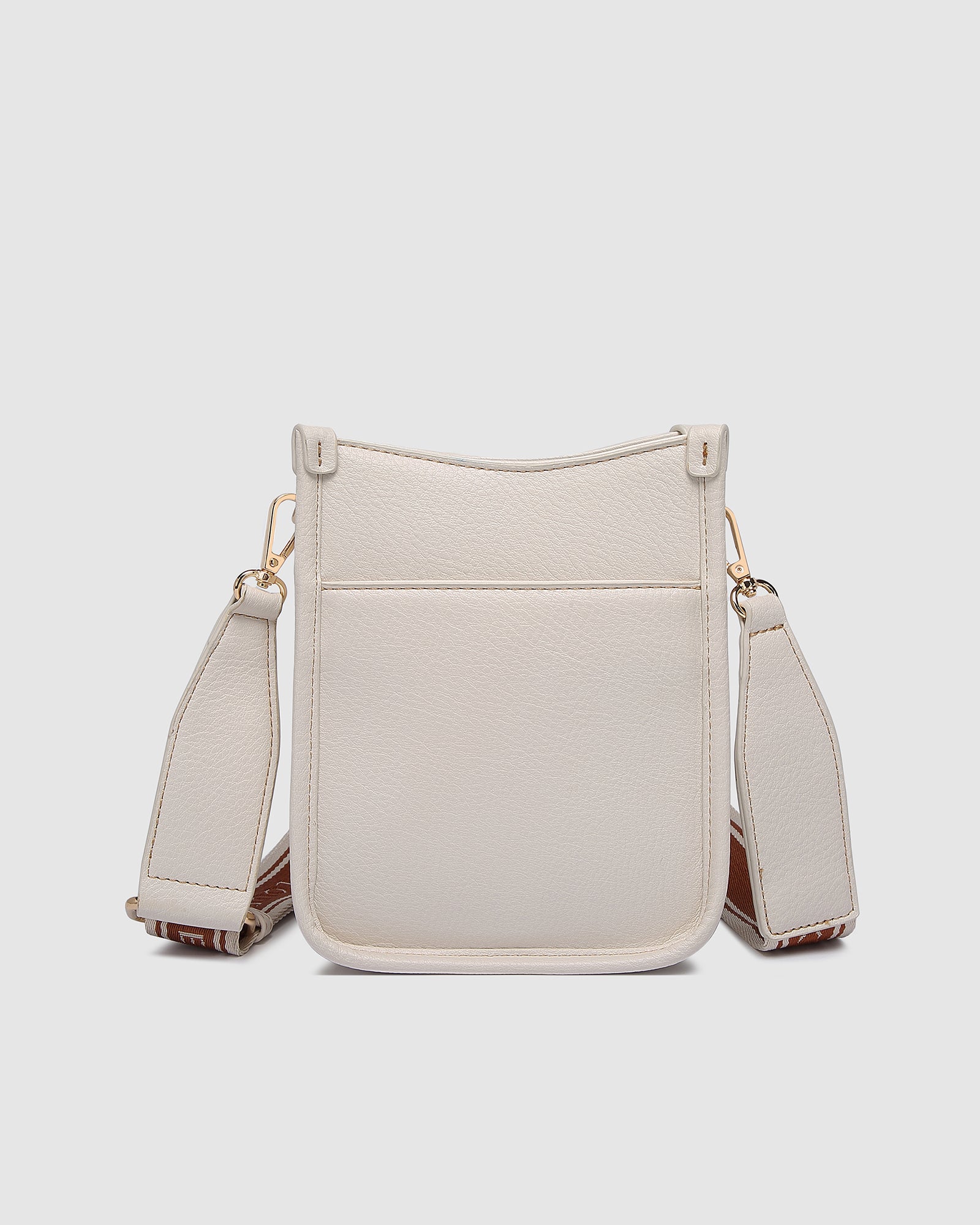 LOUENHIDE PARKER LOGO PHONE BAG - VANILLA