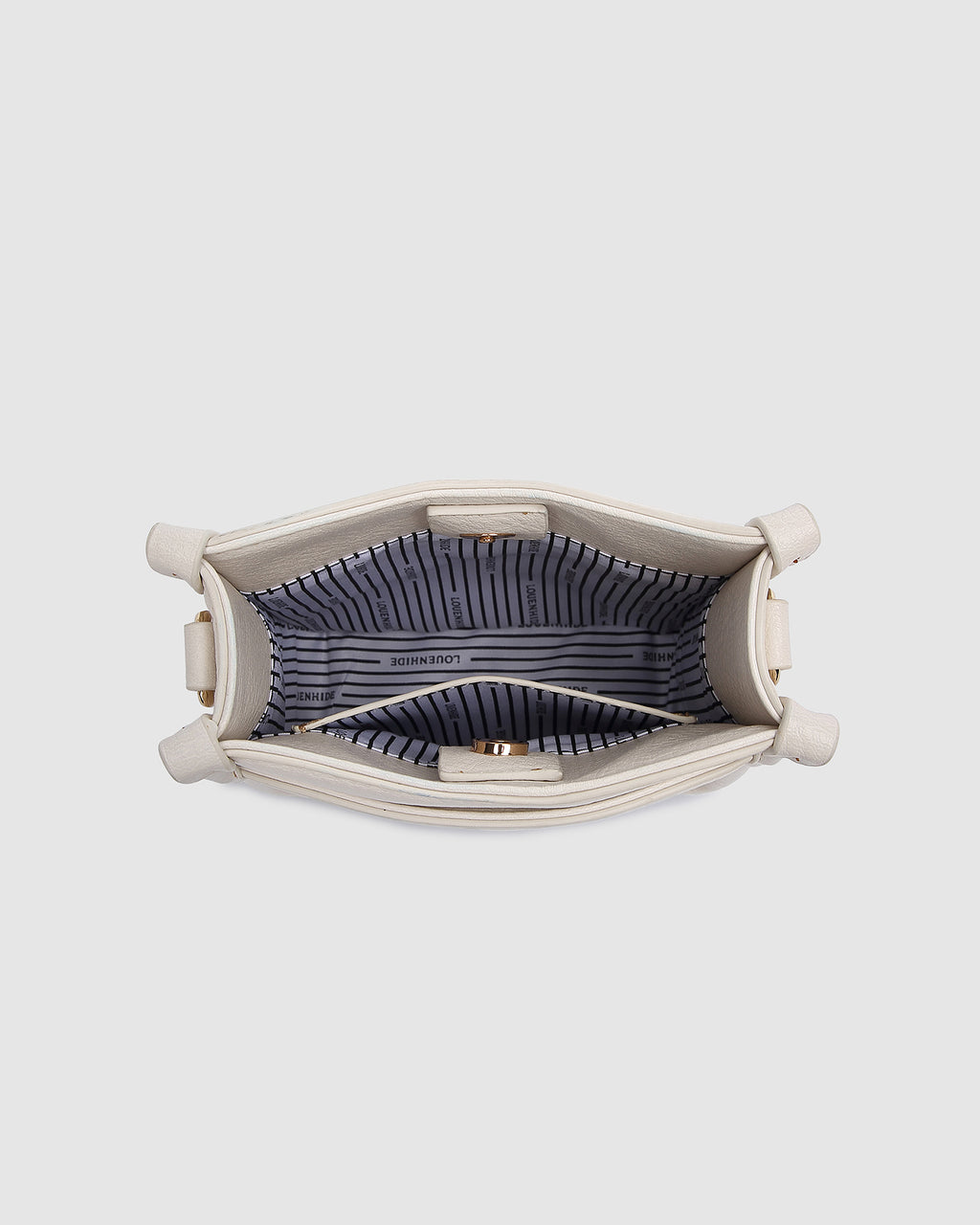 LOUENHIDE PARKER LOGO PHONE BAG - VANILLA