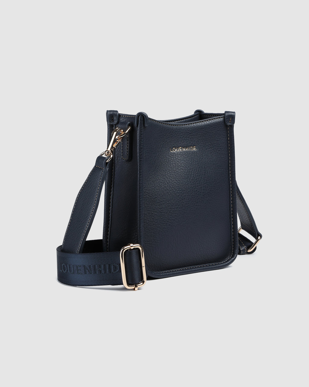 LOUENHIDE PARKER PHONE CROSSBODY BAG - NAVY
