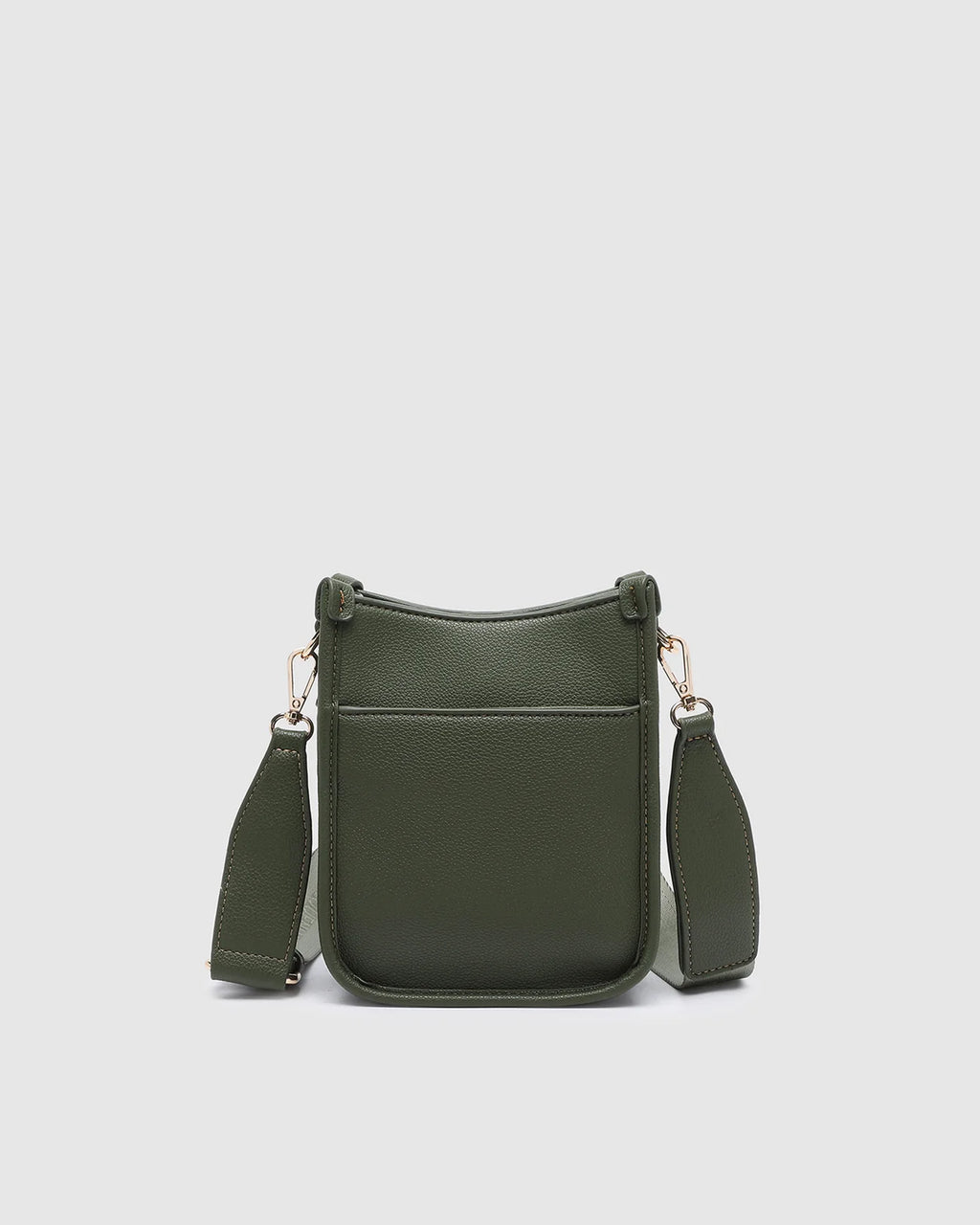 LOUENHIDE PARKER LOGO PHONE BAG - OLIVE