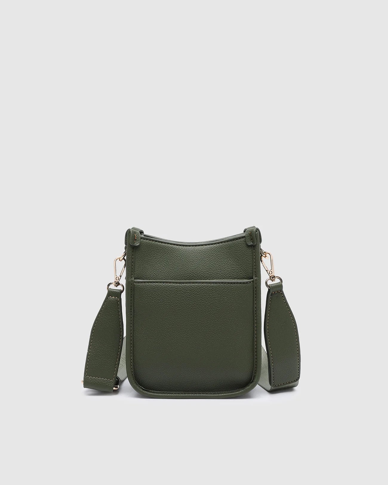 LOUENHIDE PARKER LOGO PHONE BAG - OLIVE