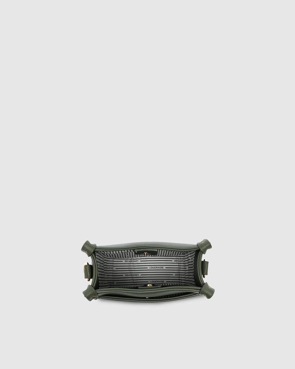 LOUENHIDE PARKER LOGO PHONE BAG - OLIVE