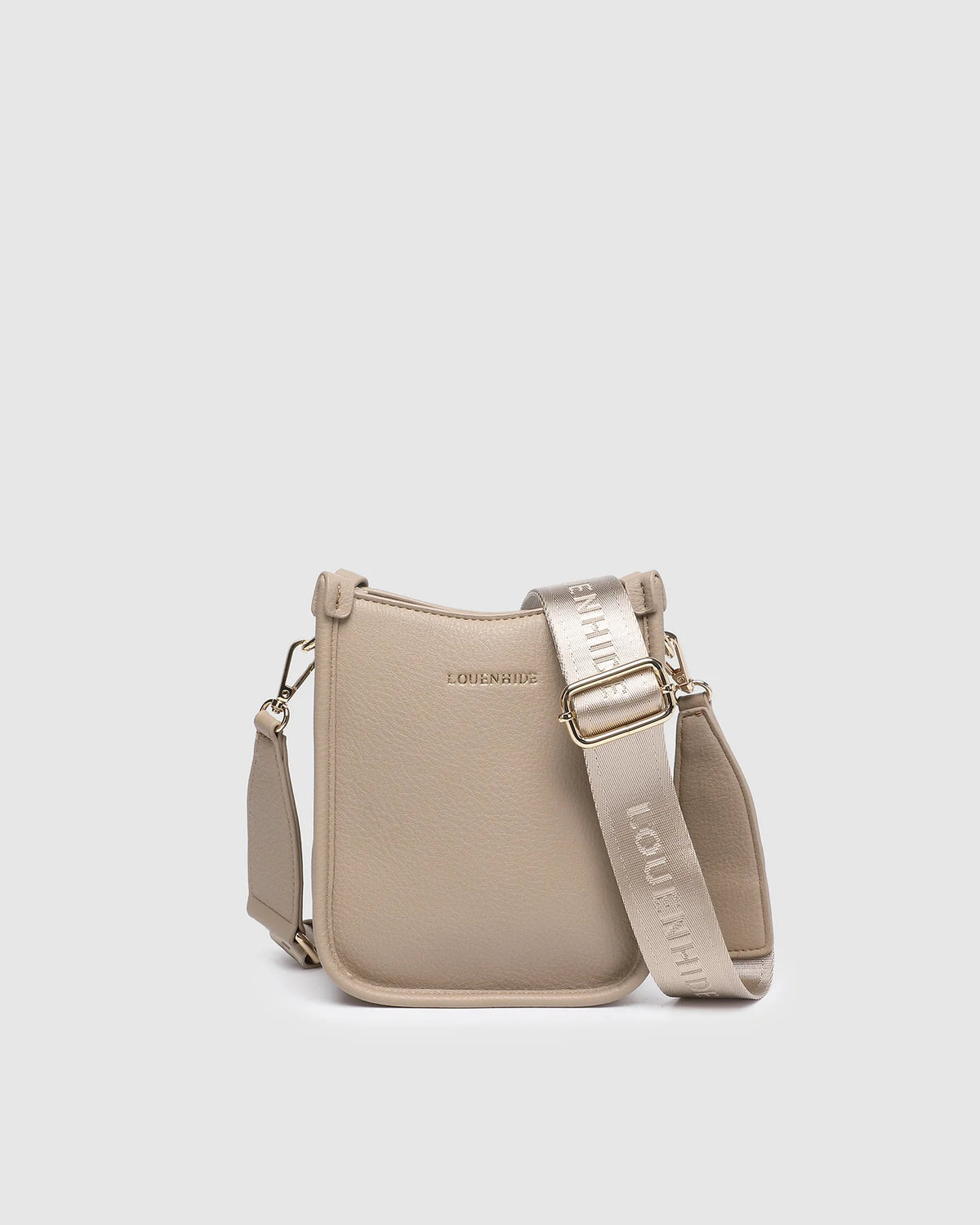 LOUENHIDE PARKER PHONE CROSSBODY BAG - STONE