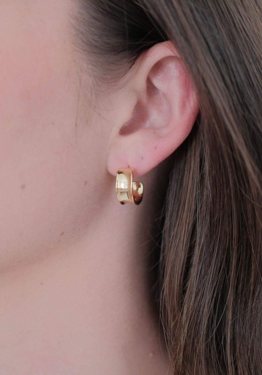 ZAFINO NINA HOOP - GOLD