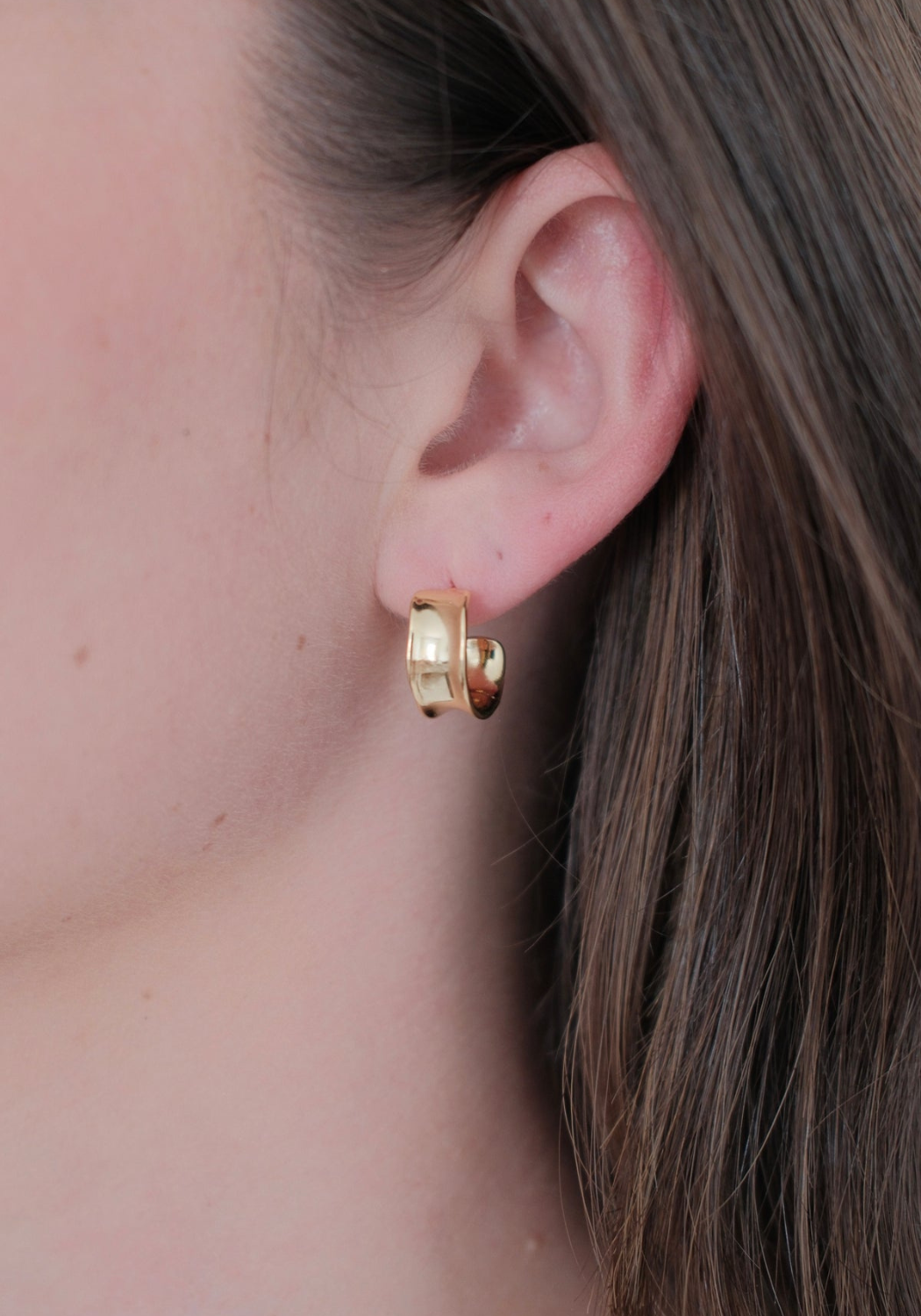 ZAFINO NINA HOOP - GOLD