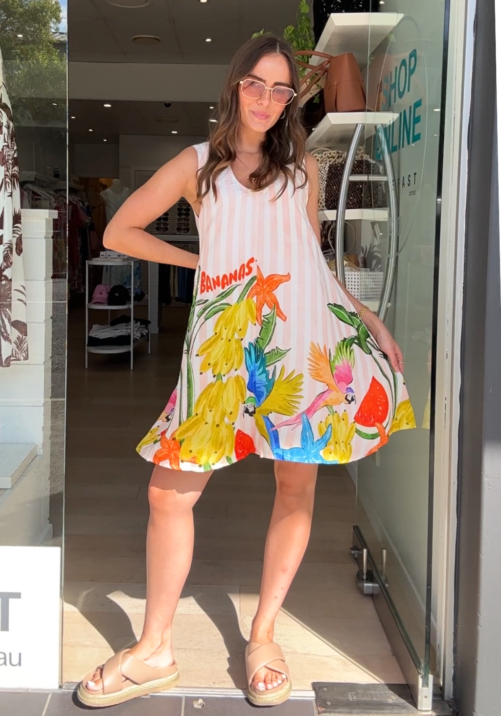 SUNHAVEN MINI DRESS - SUMMER PRINT