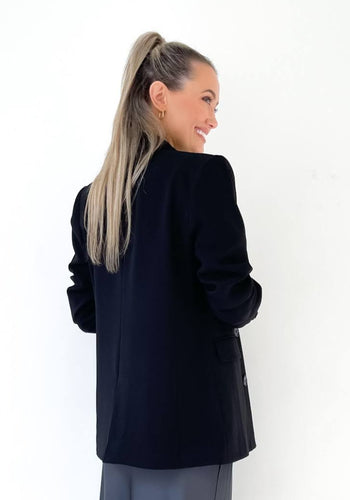 ALEXIS BLAZER - BLACK