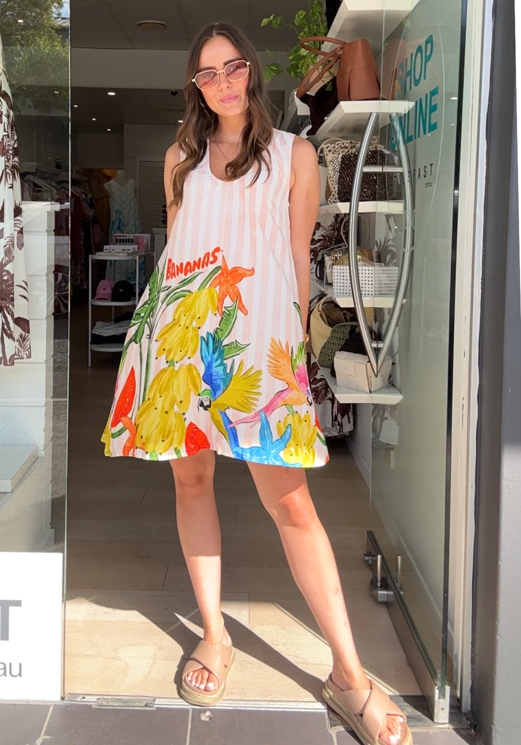 SUNHAVEN MINI DRESS - SUMMER PRINT