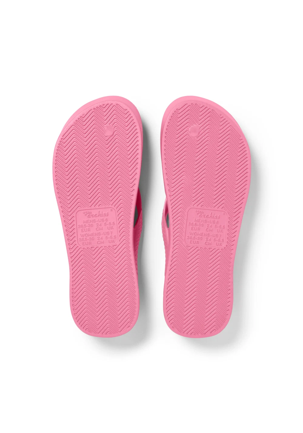 ARCHIES ARCH SUPPORT THONG - HOT PINK