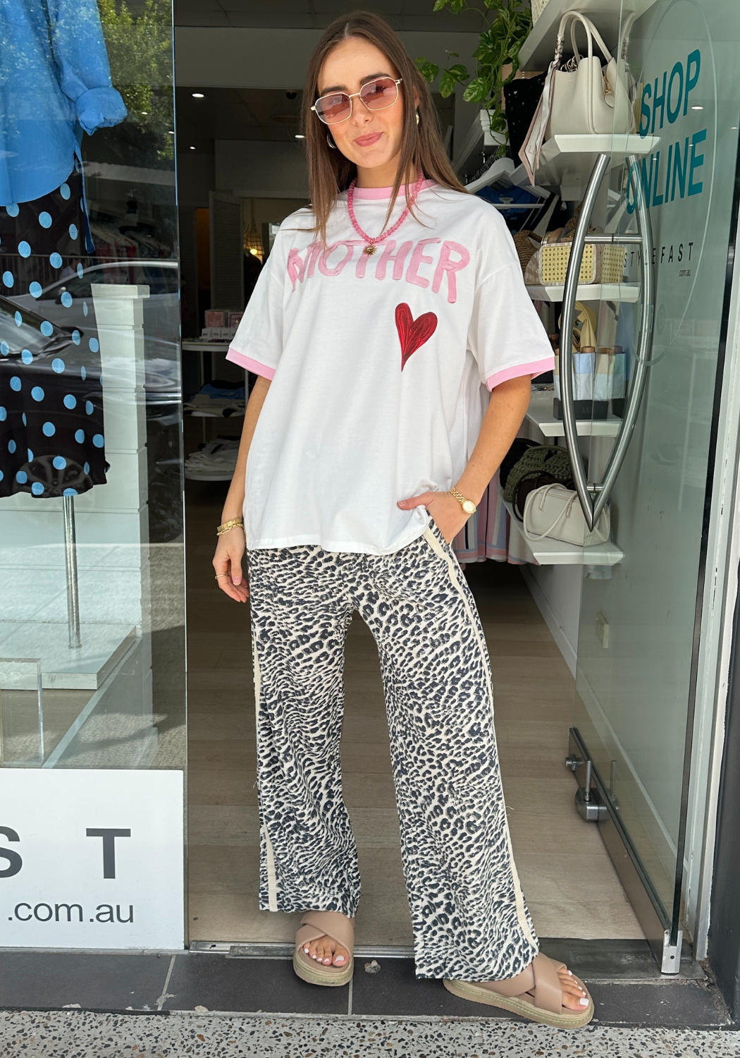 BY FRANKIE MOTHER TEE - WHITE