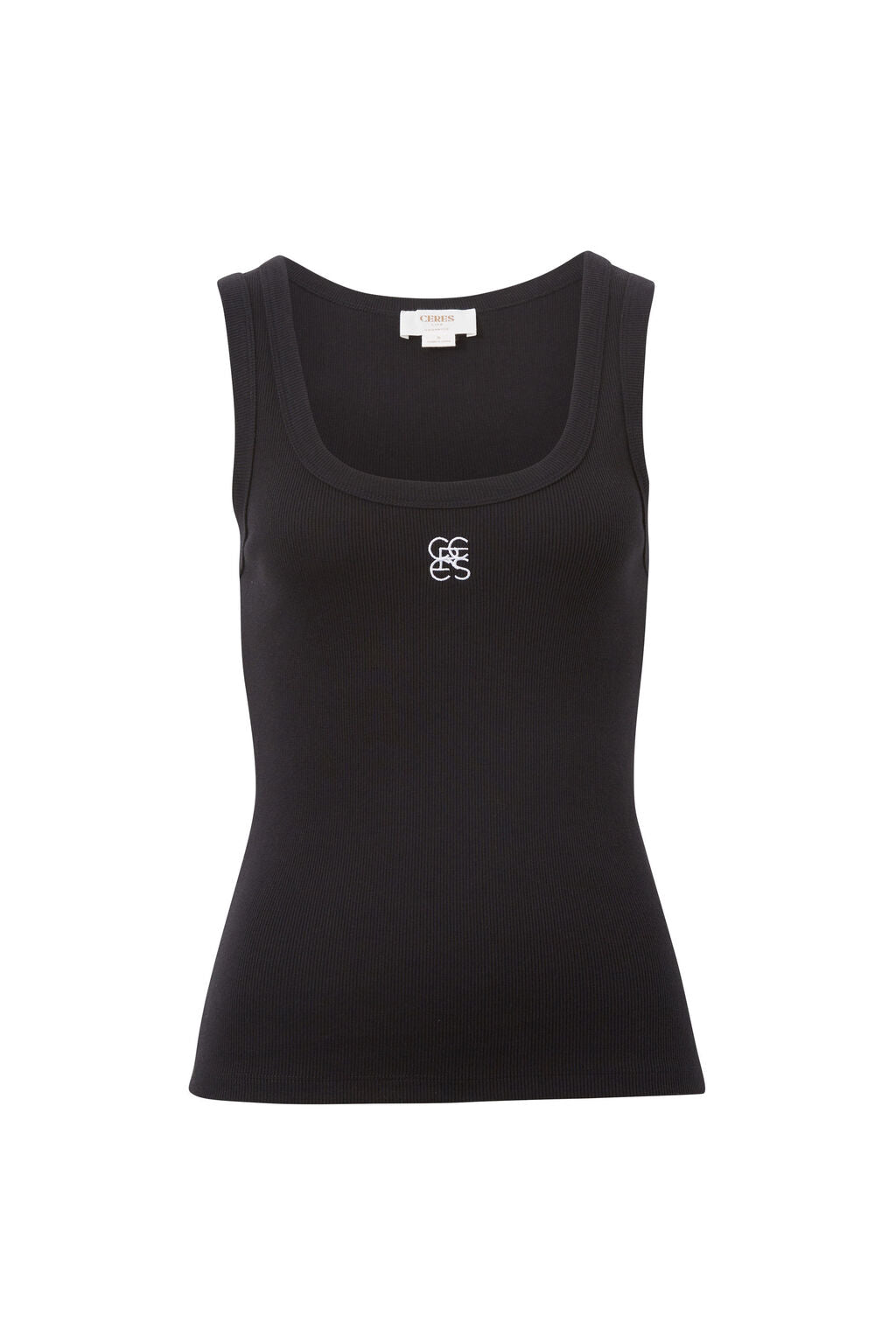 CERES LIFE CONTOUR SCOOP TANK - BLACK