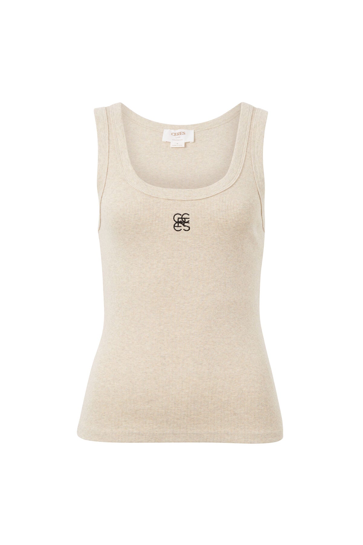 CERES LIFE CONTOUR SCOOP TANK - OATMEAL