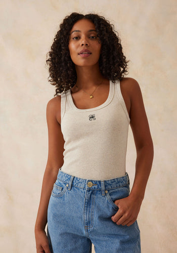 CERES LIFE CONTOUR SCOOP TANK - OATMEAL