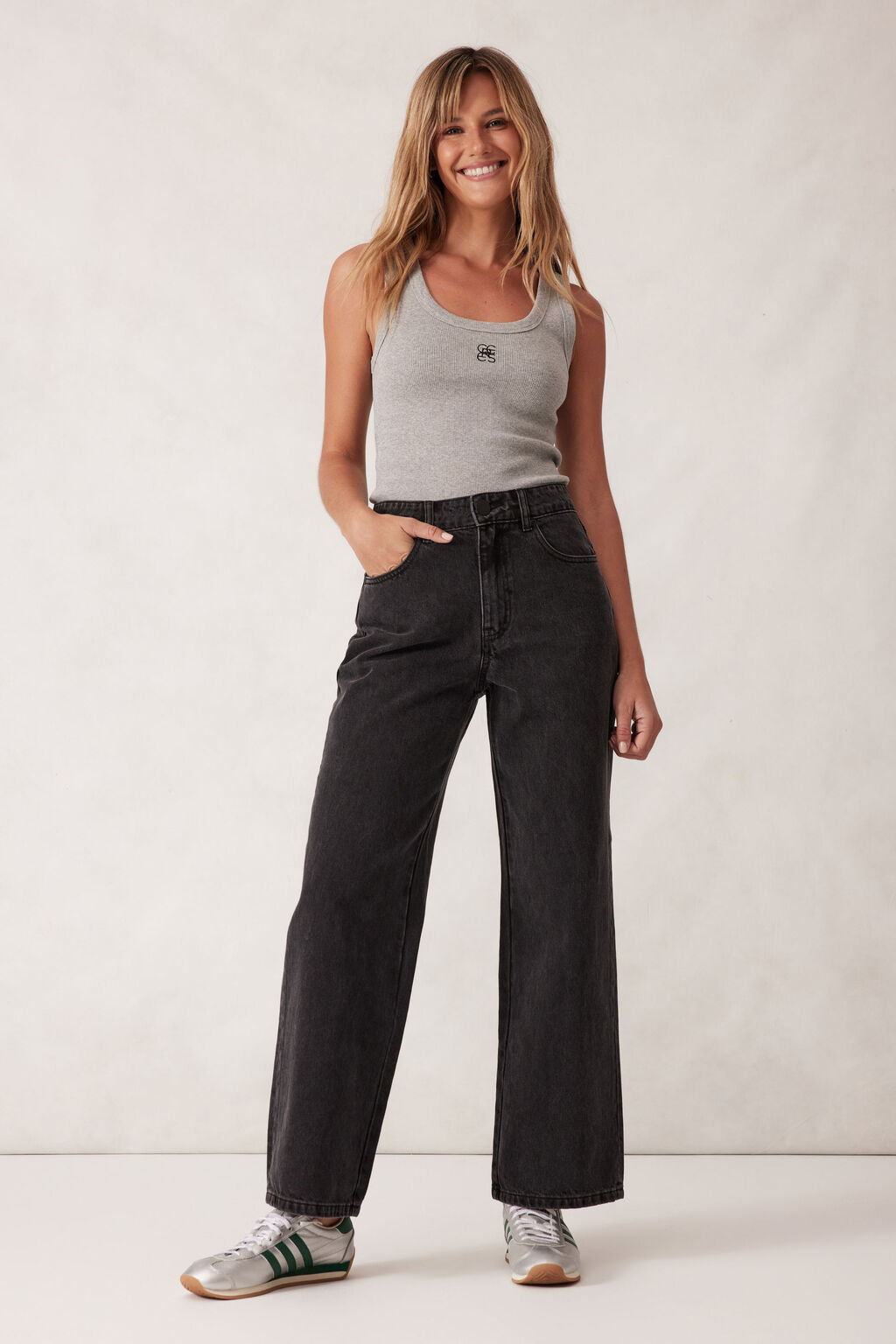 CERES LIFE CONTOUR SCOOP TANK - GREY MARLE