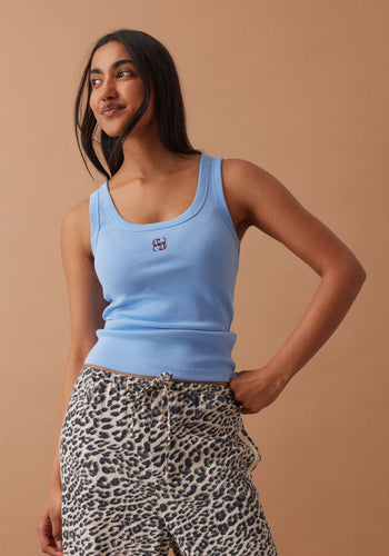 CERES LIFE CONTOUR SCOOP TANK - POWDER BLUE