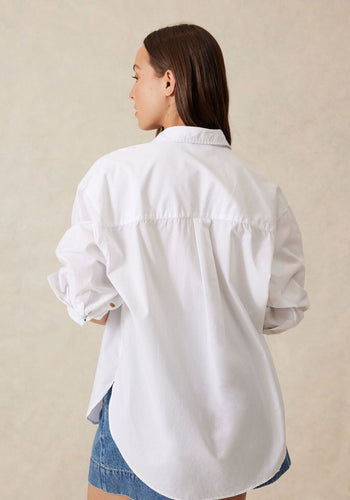 CERES LIFE PETA OVERSIZED SHIRT - WHITE