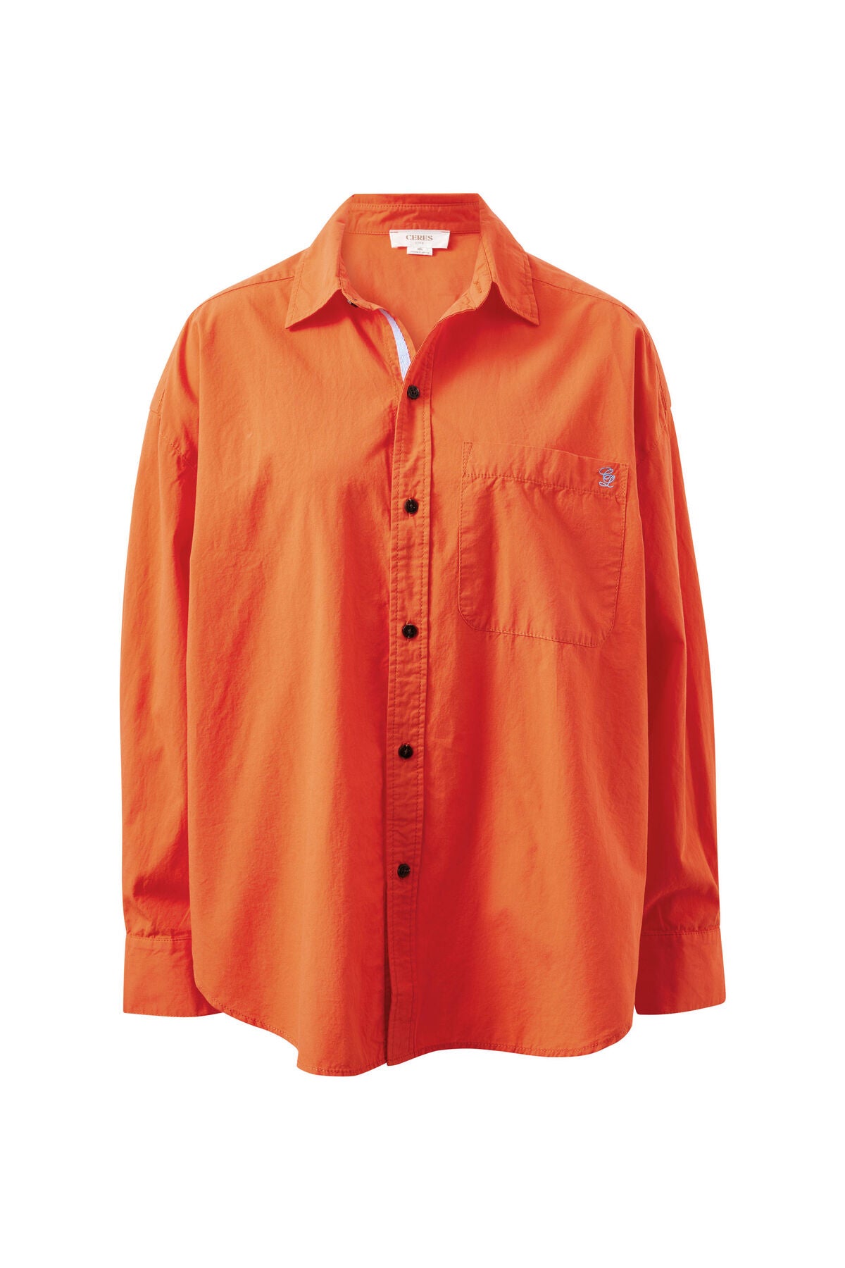 CERES LIFE PETA OVERSIZED SHIRT - FLAME VACAY