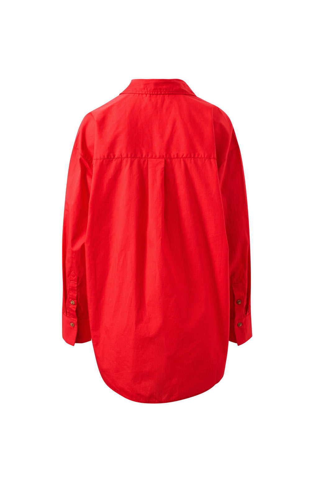CERES LIFE PETA OVERSIZED SHIRT - HERITAGE RED