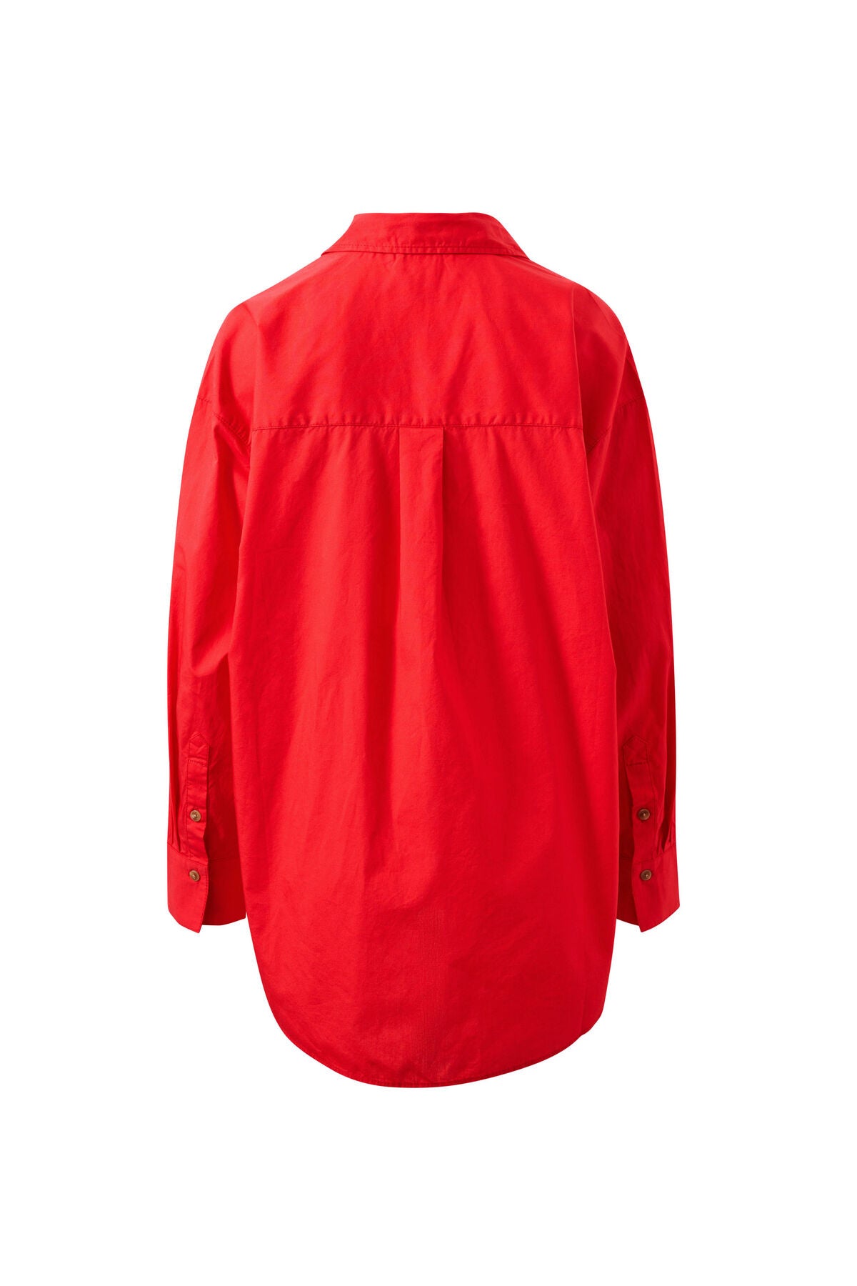 CERES LIFE PETA OVERSIZED SHIRT - HERITAGE RED