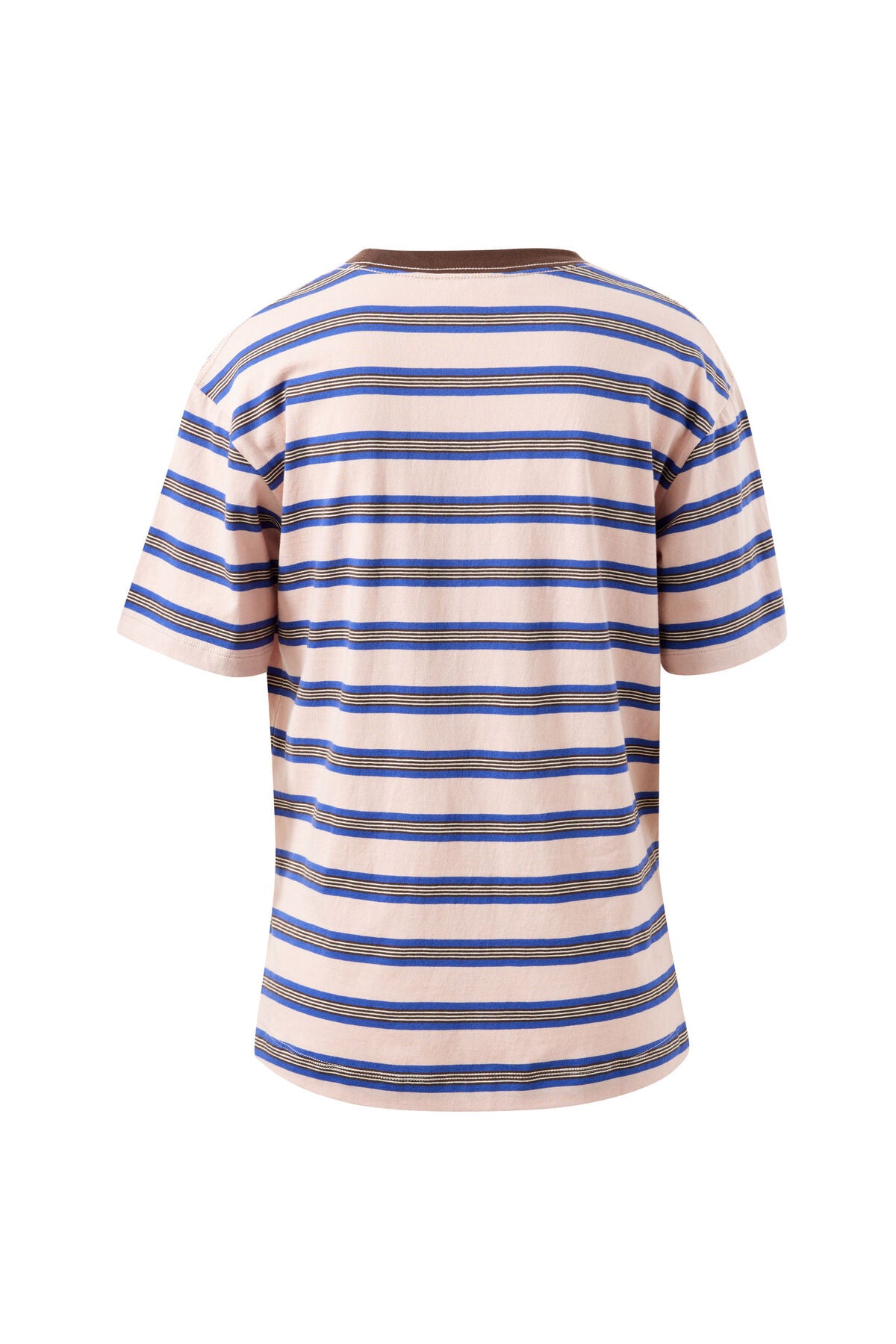 CERES LIFE STEVIE SLOUCHY TEE - PINK/BLUE/CHOCOLATE