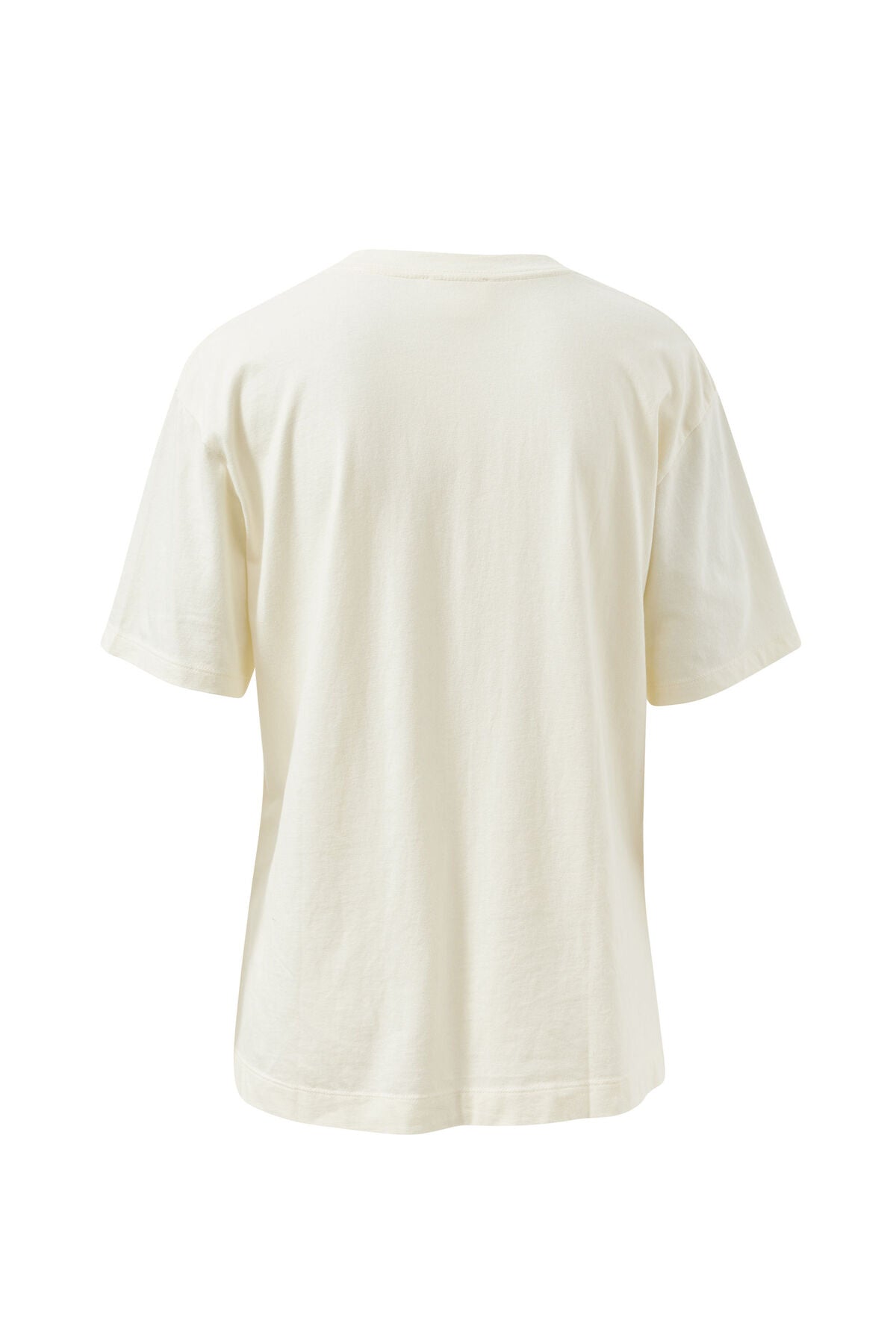 CERES LIFE STEVIE SLOUCHY TEE - MILK/CROISSANT CLUB