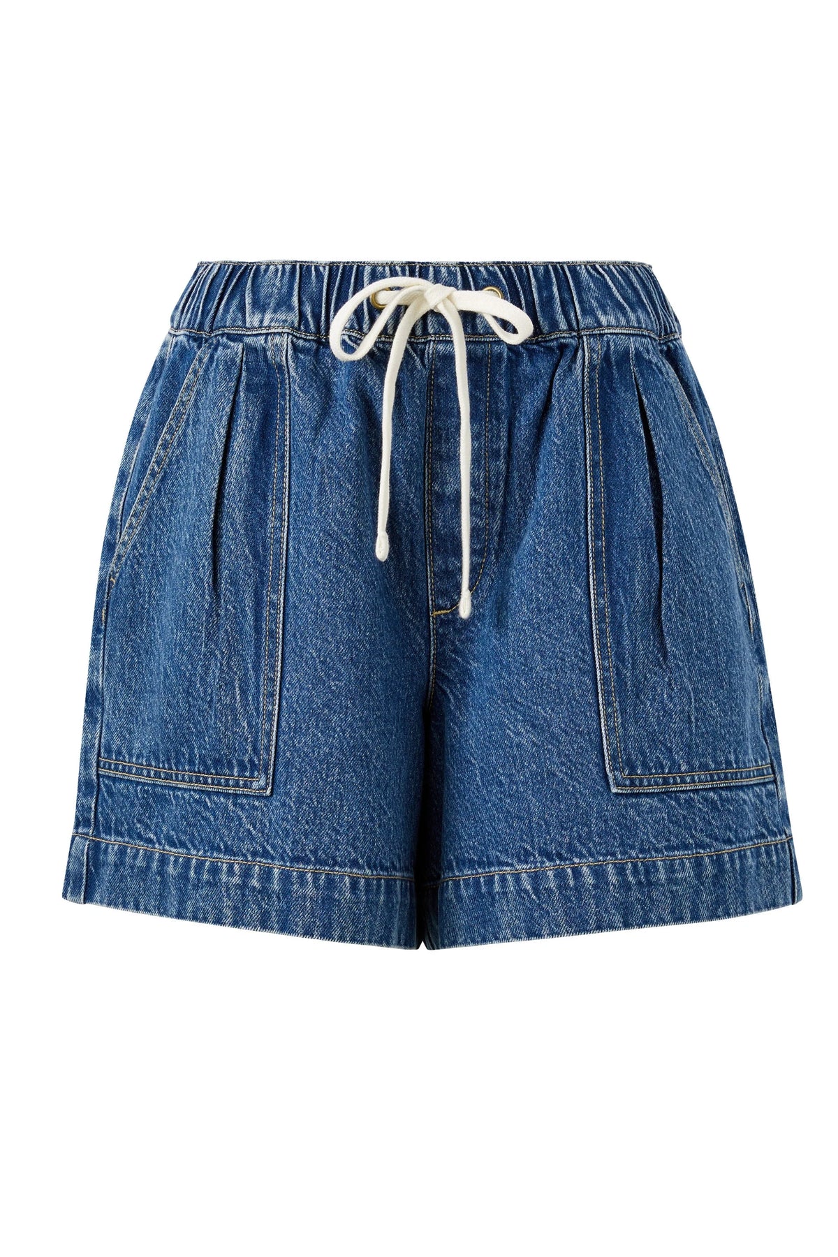 CERES LIFE DARCY RELAXED EVERYDAY SHORT - FRESH INDIGO