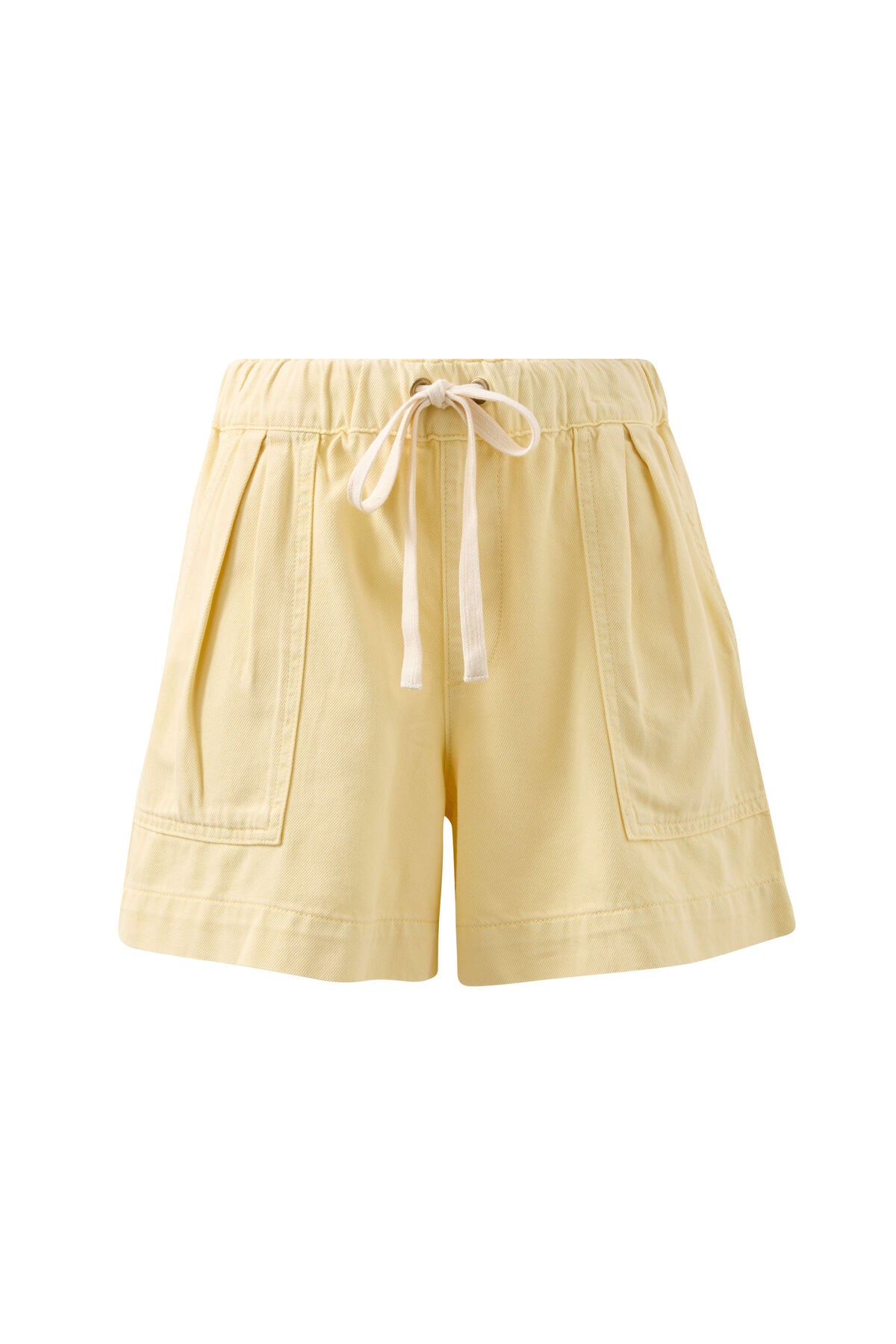 CERES LIFE DARCY RELAXED EVERYDAY SHORT - WASHED BUTTER