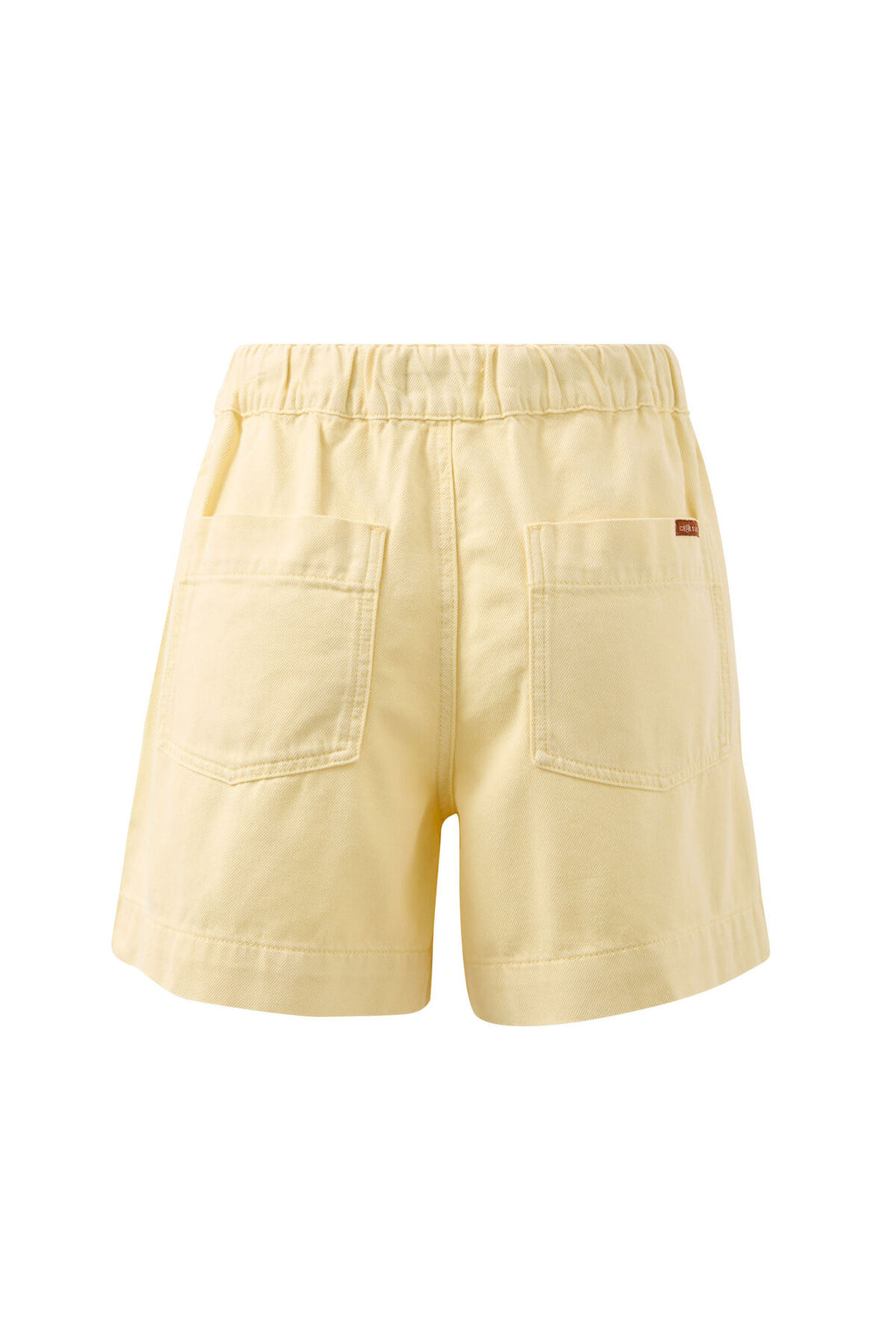 CERES LIFE DARCY RELAXED EVERYDAY SHORT - WASHED BUTTER